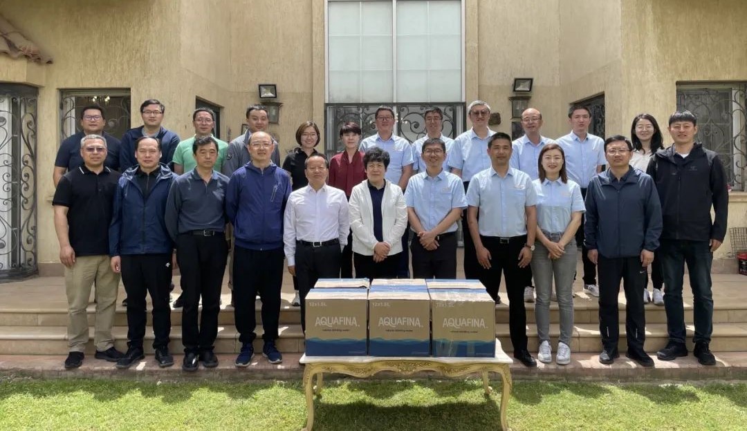 孫麗霞率隊調(diào)研慰問保利華信埃及齋月十日城鐵路項目部